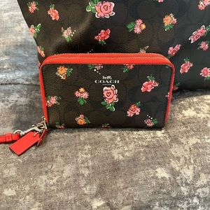 Coach Floral Wallet